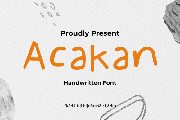 Acakan: A Playful Font That Adds Personality to Your Design