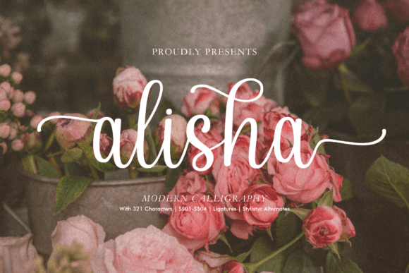 Alisha: The Handwritten Script Font That Elevates Your Design