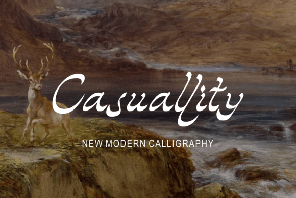 Casuallity: The Elegant Calligraphy Font for Creative Projects