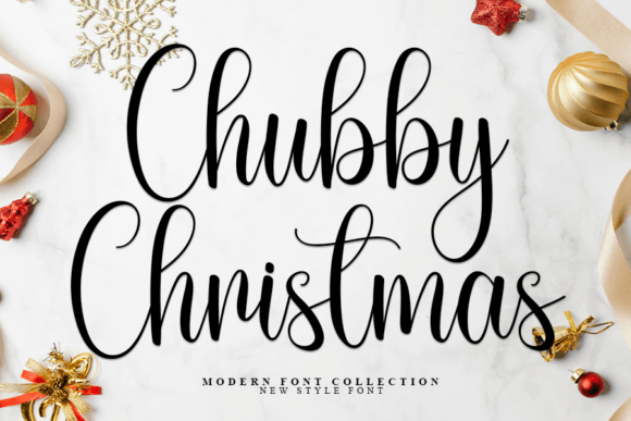 Chubby Christmas: A Delicate Handwritten Font for Creative Expression