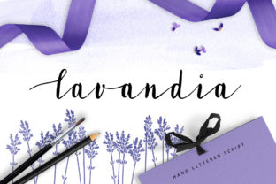 Embracing the Warmth of Lavandia: A Handwritten Font with Soul