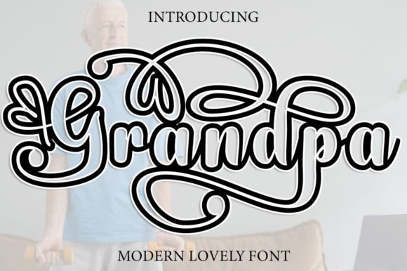Grandpa Outline: The Timeless Elegance of a Script Font