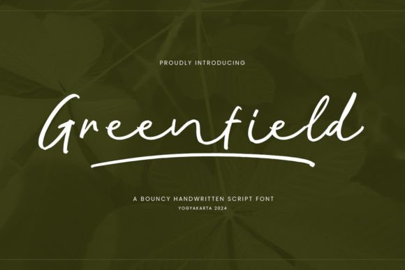 Greenfield: A Versatile Handwritten Script for Modern Design