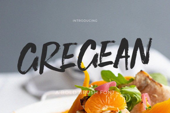 Gregean Brush: A Versatile Font for Creative Design