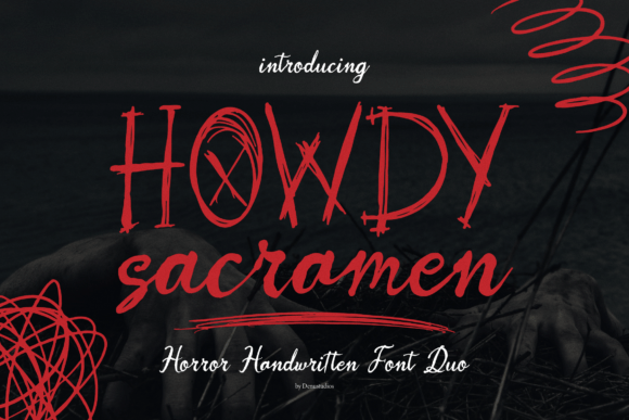 Howdy Sacramen: The Horror Font for Creative Projects
