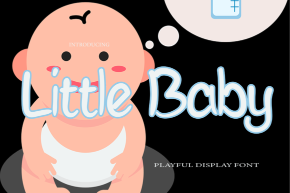 Little Baby: A Handwritten Font for Baby-Themed Designs