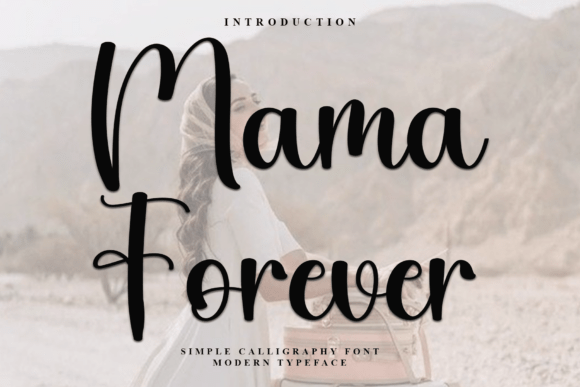 Mama Forever: A Festive Font for Holiday Magic