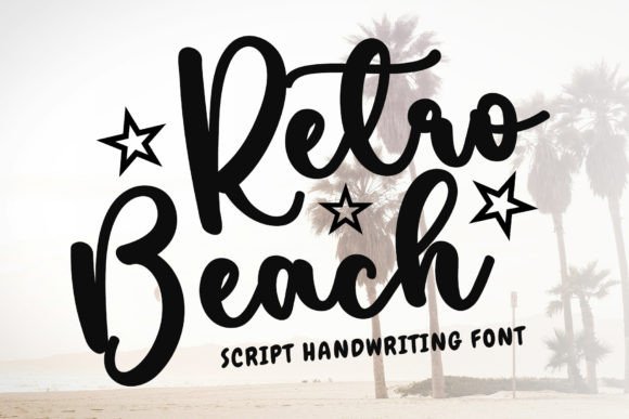 Retro Beach Script Font: A Timeless Elegance for Modern Design