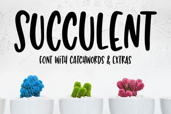 Succulent: A Versatile Font for Creative Projects