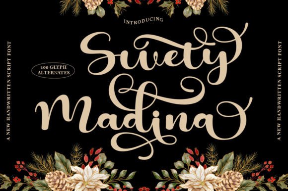 Swety Madina: A Handwritten Font That Adds Heart to Design