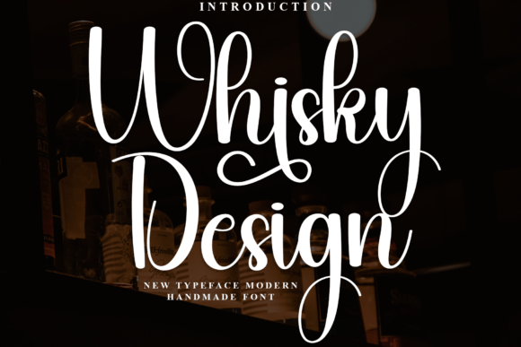 Whisky Design: A Timeless Script Font for Creative Projects